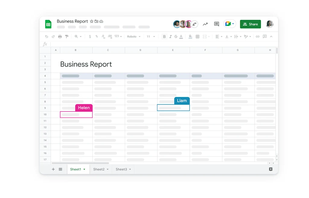 Google Sheets