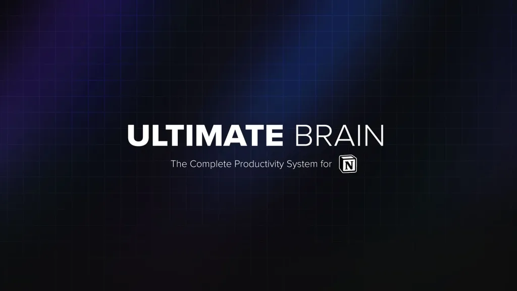 Ultimate Brain in Notion