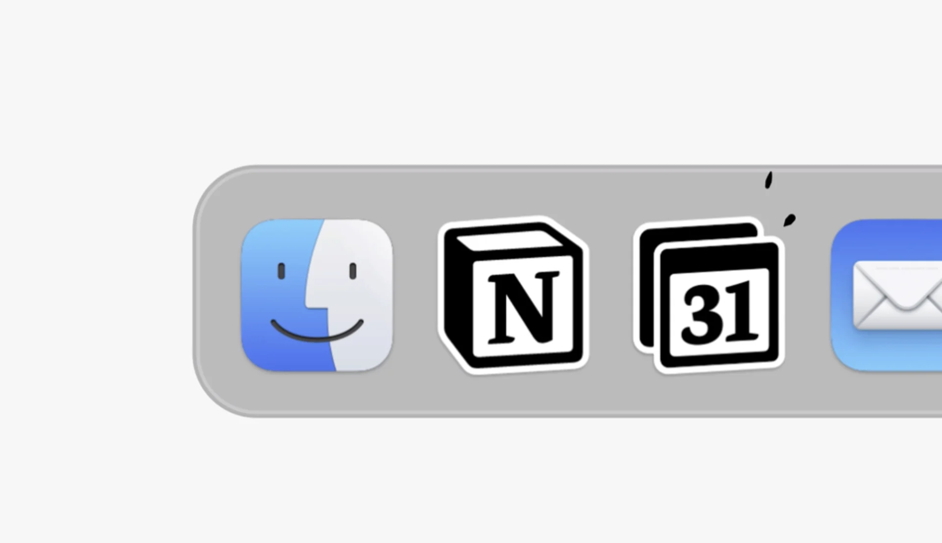 The new Notion calendar app, netx to Notion logo