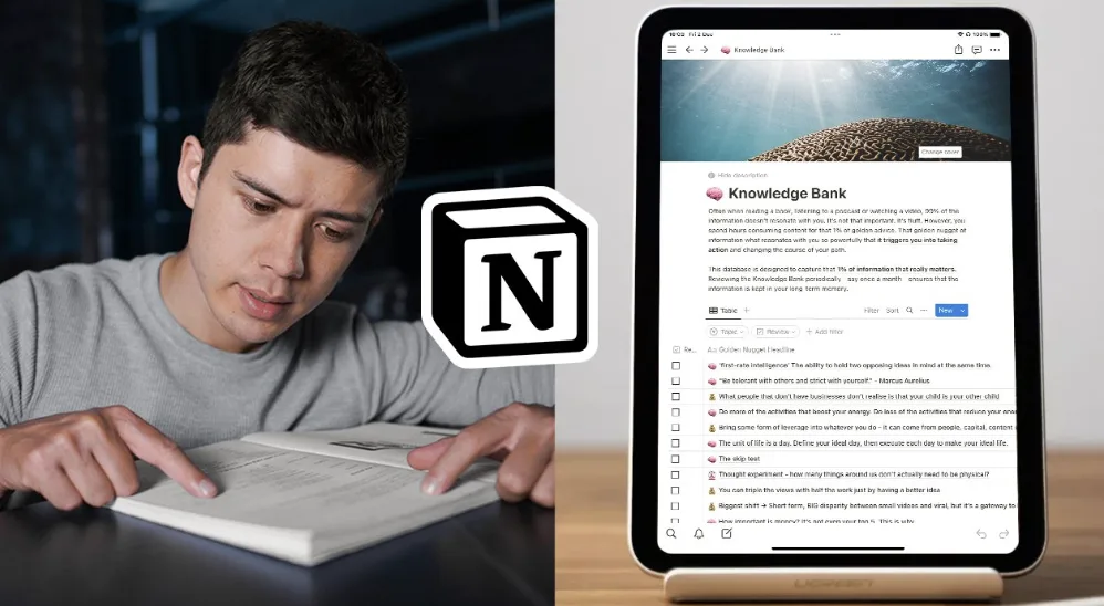 Speed Learning in Notion