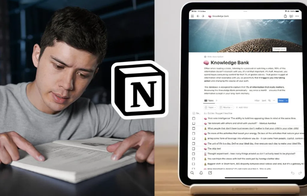 Speed Learning in Notion