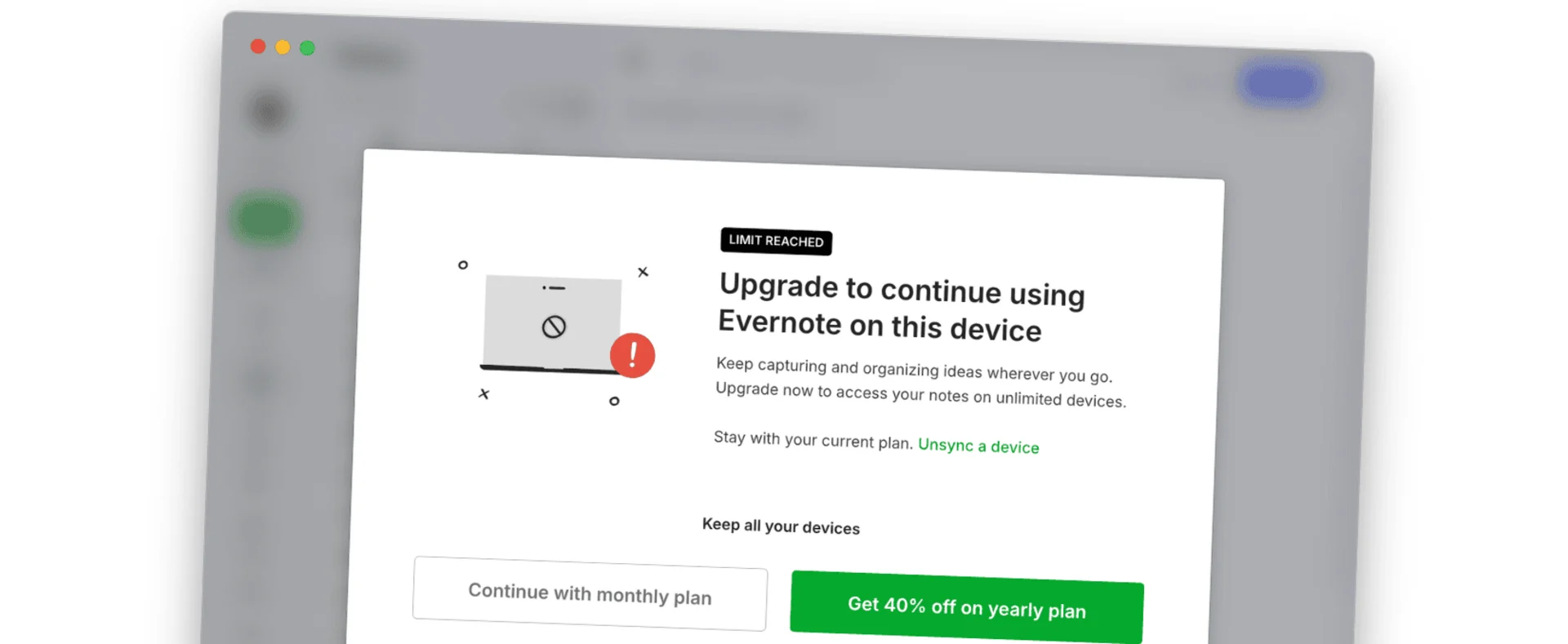 Evernote Free Pricing