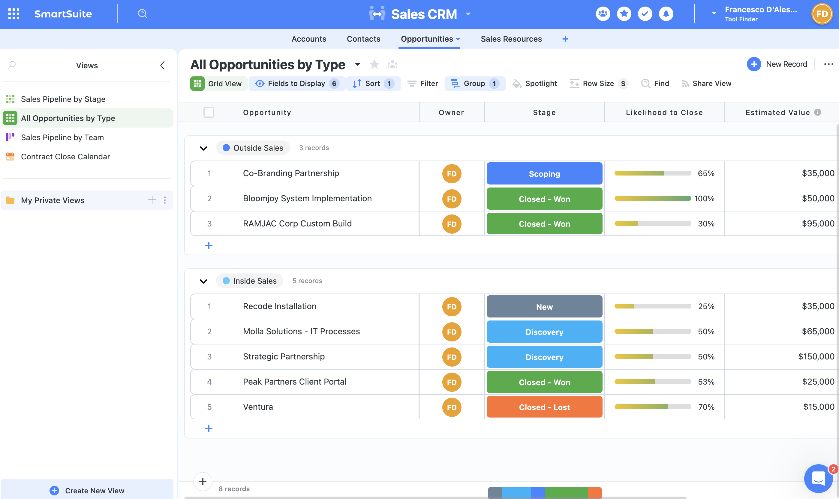 SmartSuite Review: Features, Pricing & Alternatives (2024)