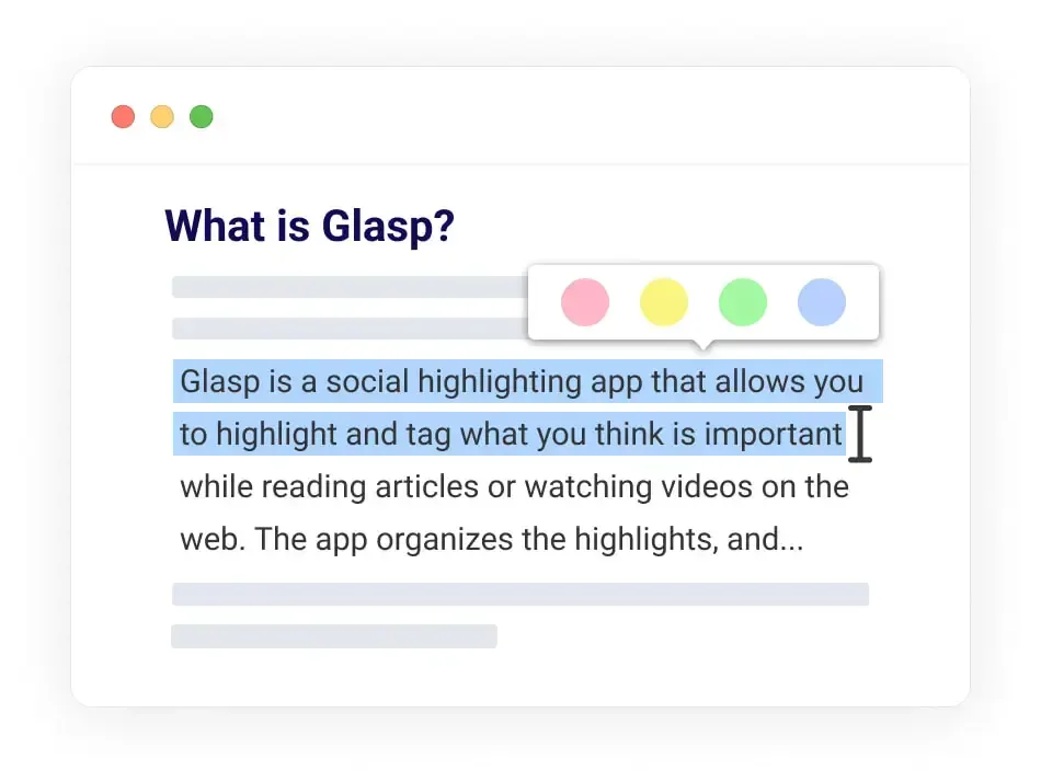 Glasp App, Being used