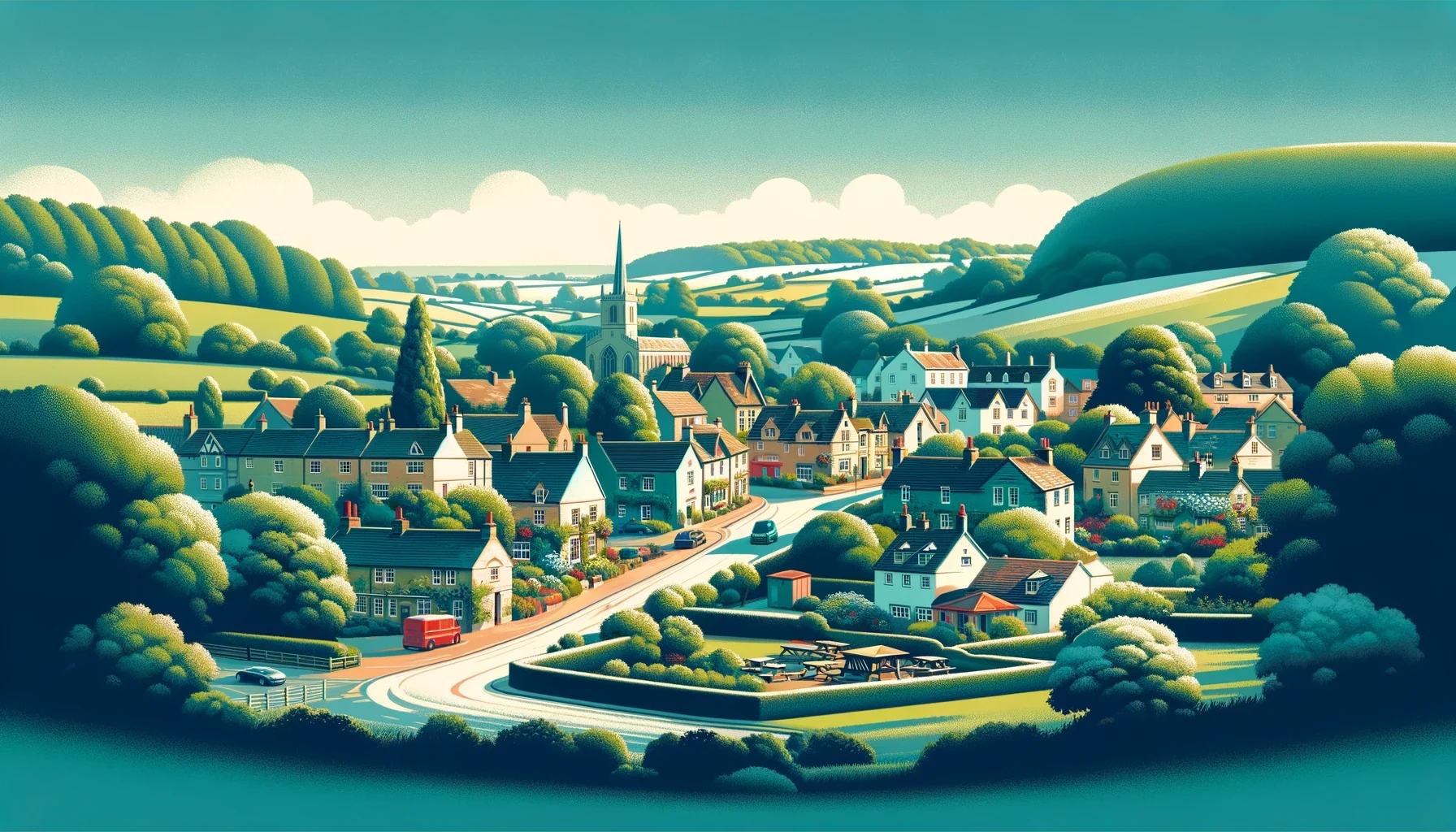English Countryside Views, England UK Wallpaper