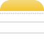 Apple Notes logo