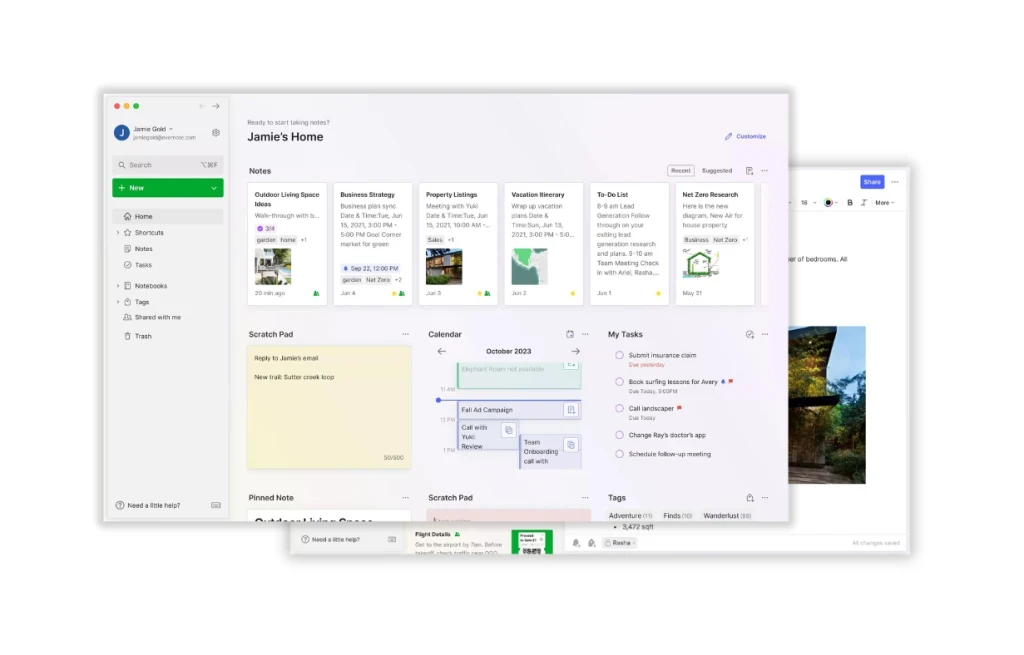 Evernote Secretly Revamps Visual Look: First Look & Opinion