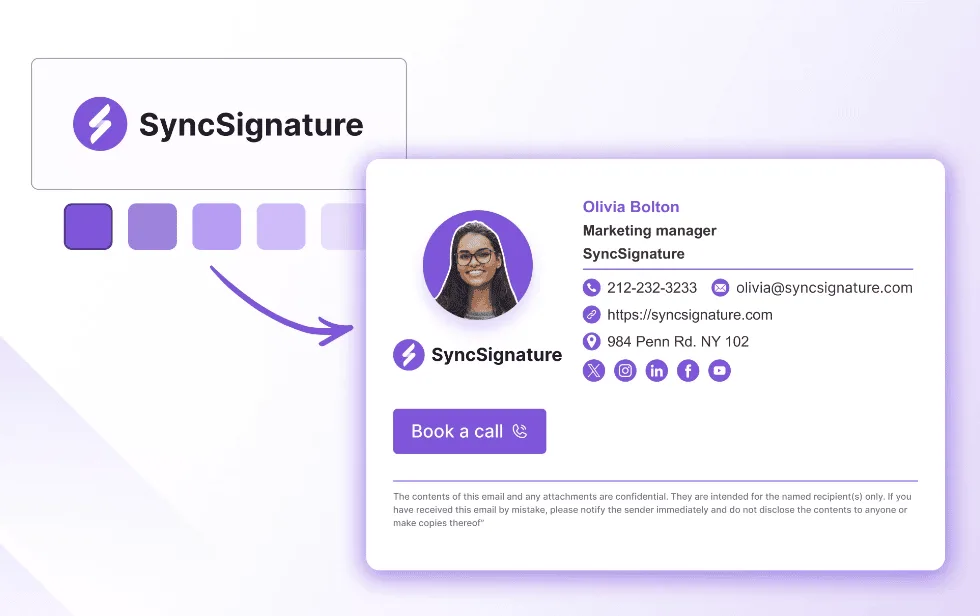 SyncSignature Converting Profile Images to Email Signatures