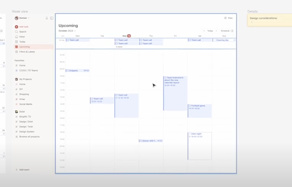 Todoist Unveils Project Calendar Exciting Week Mode Ahead