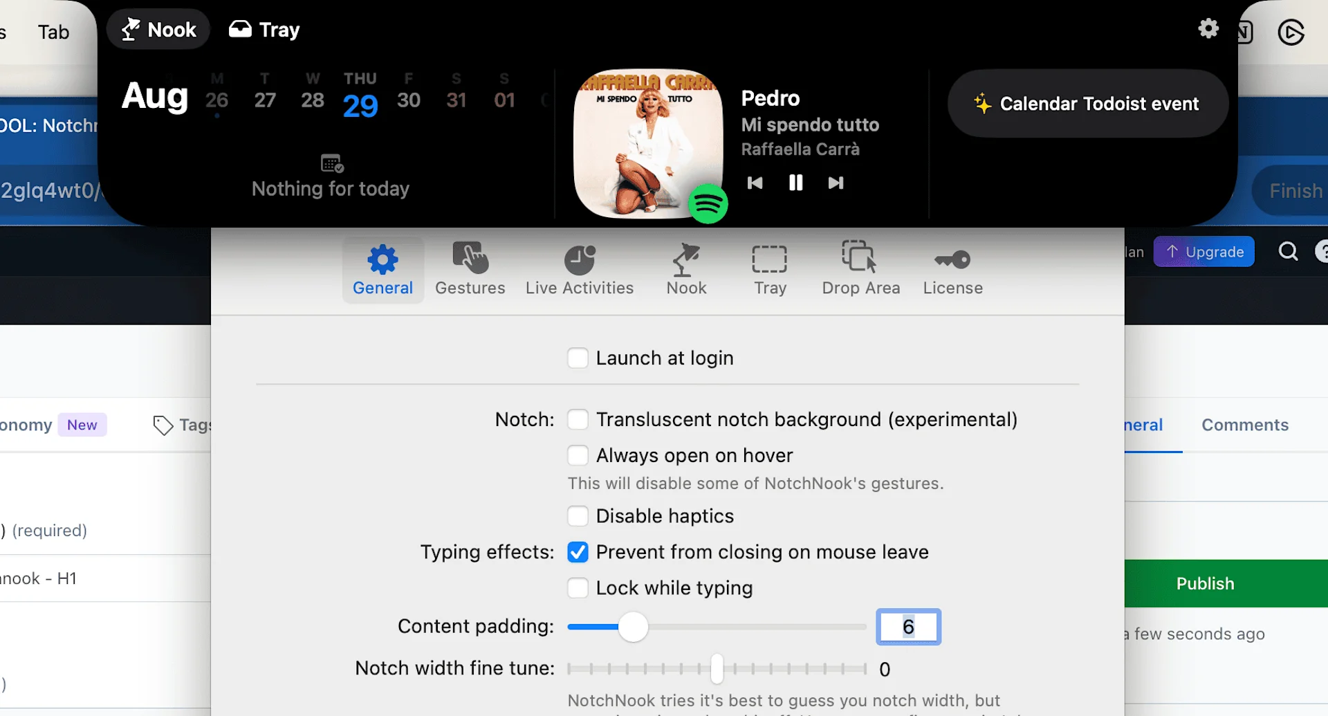 Notchnook App