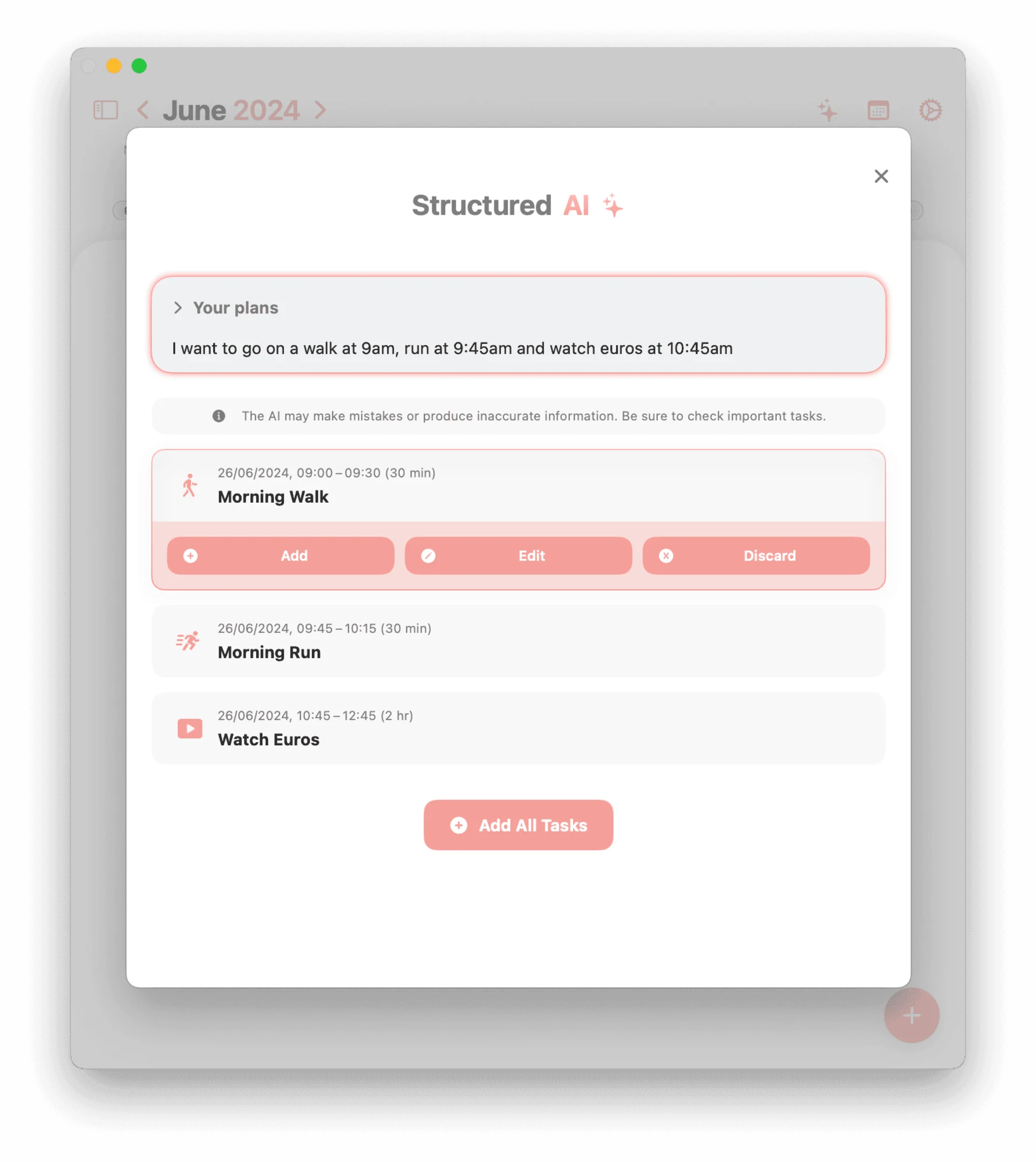 Structured AI Prompt