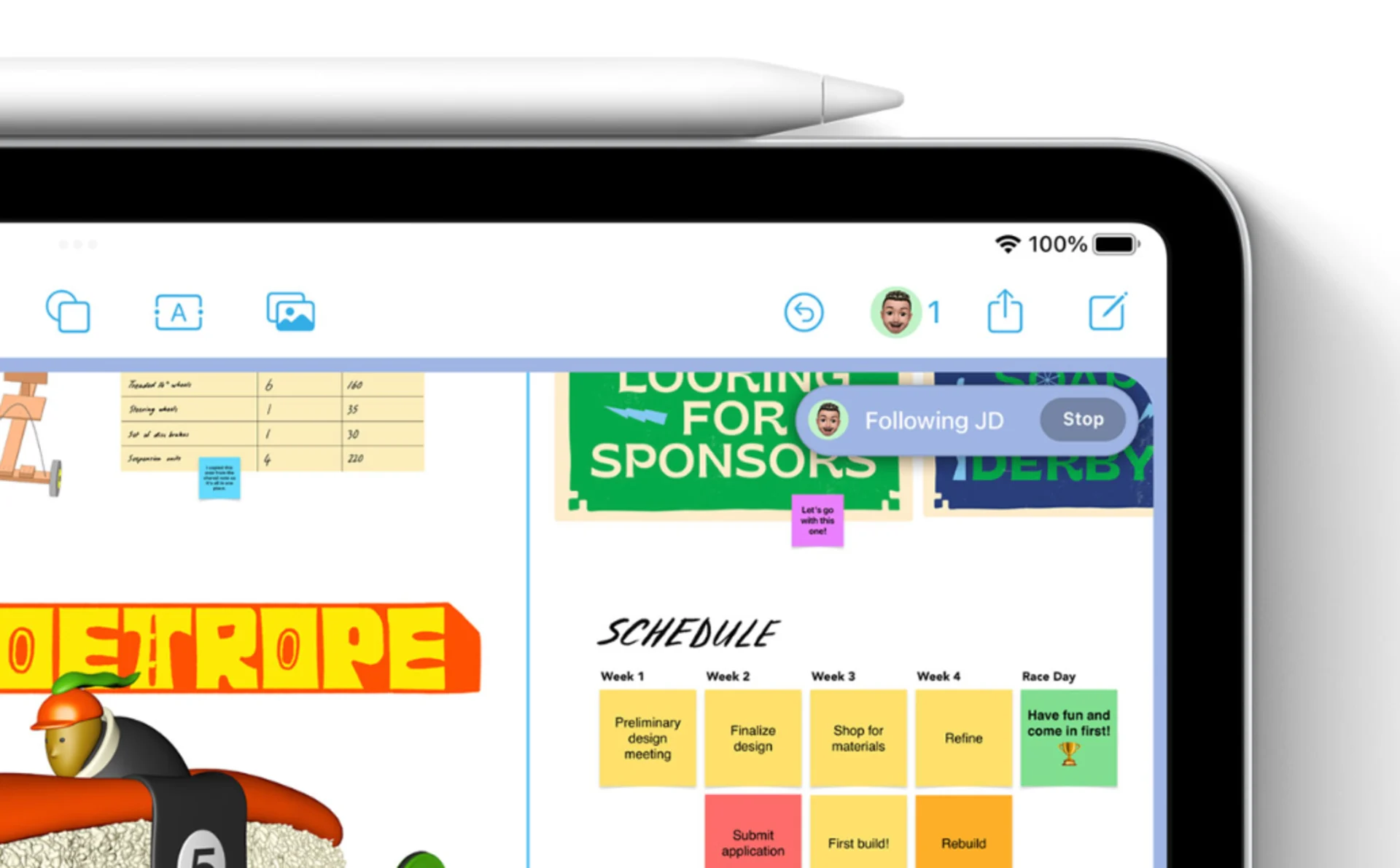 Follow Along with Presenters, Apple Freeform, App for Visual Note-Taking Collaborative
