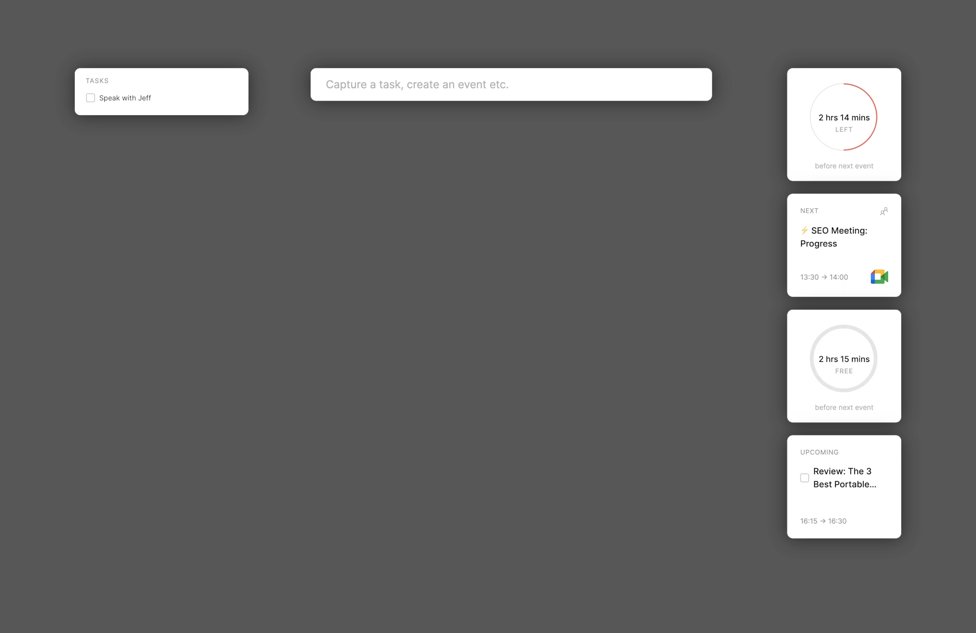 Routine.co Capture Tasks