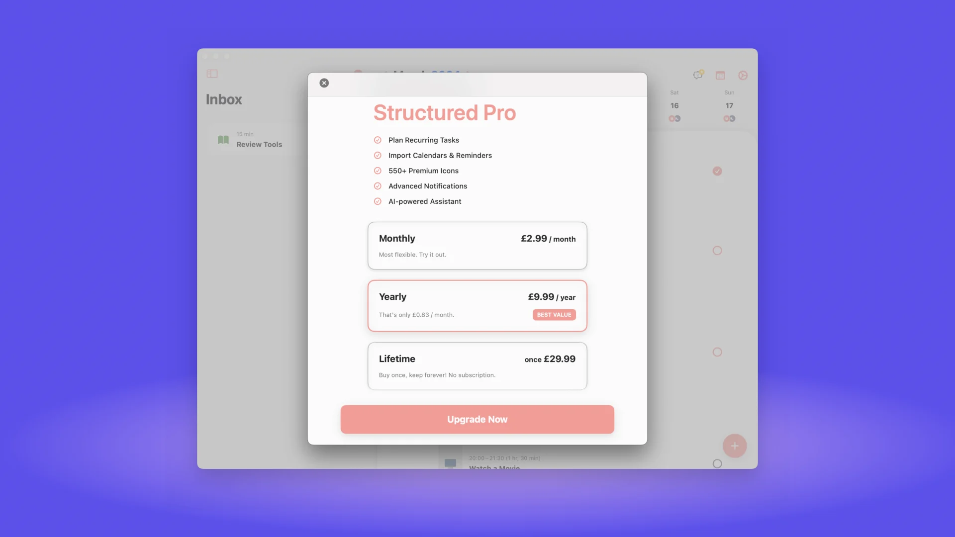 Structured App Pricing