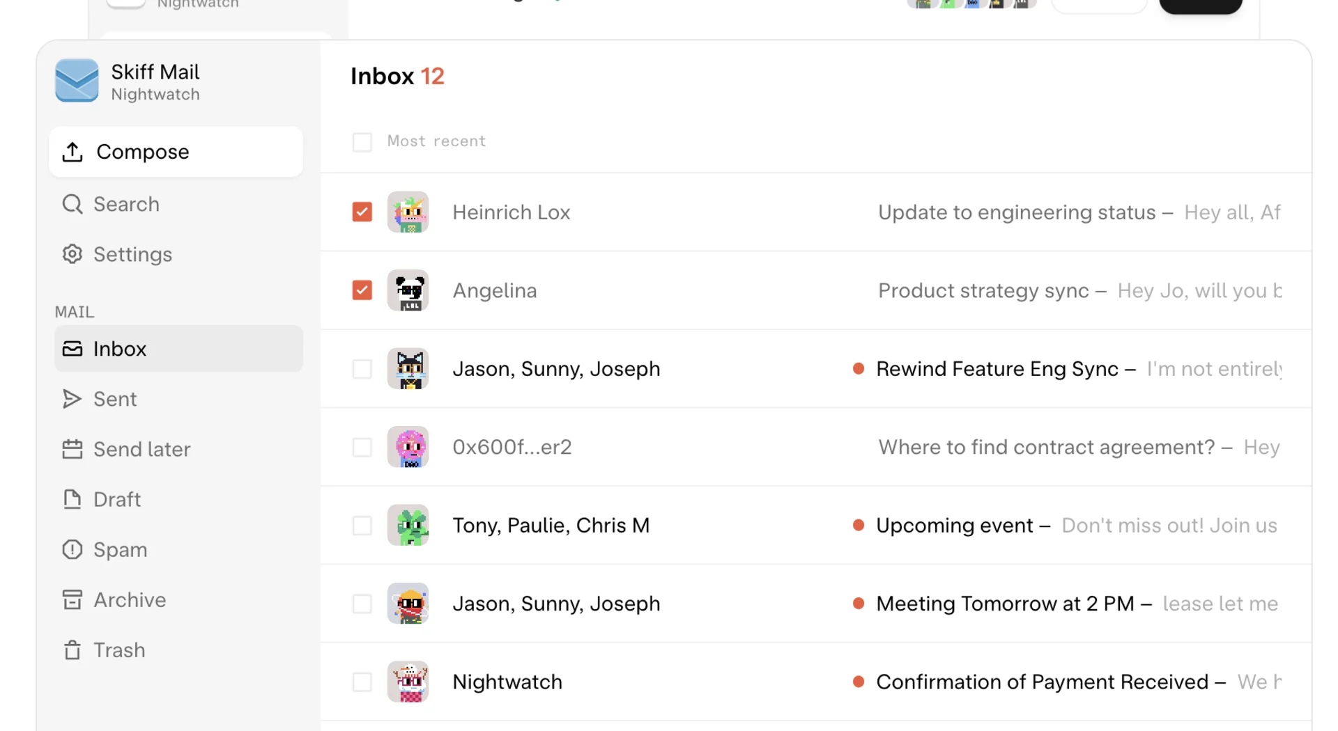 Skiff Email, Manage Email Privately, Skiff App