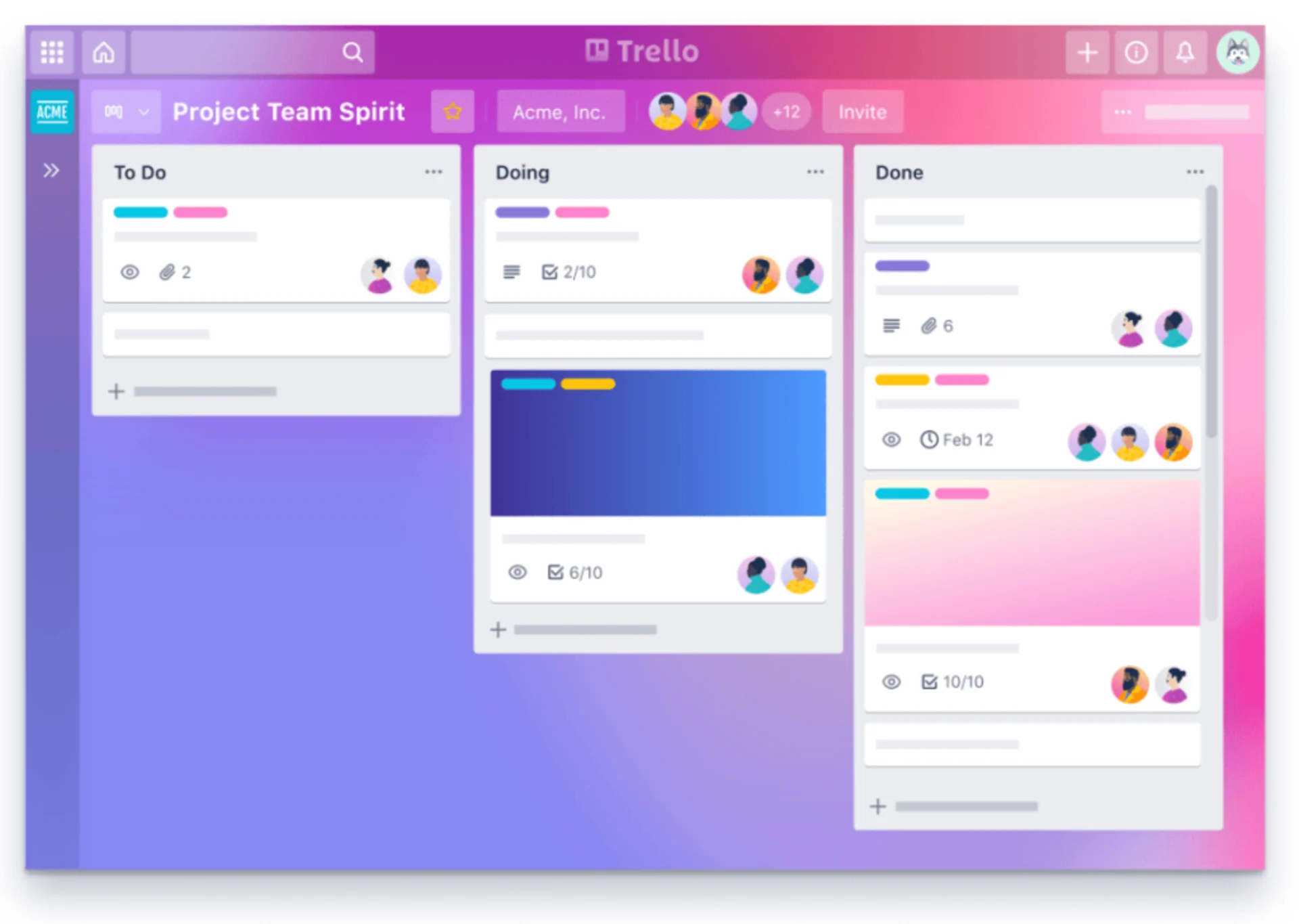 Trello Board View