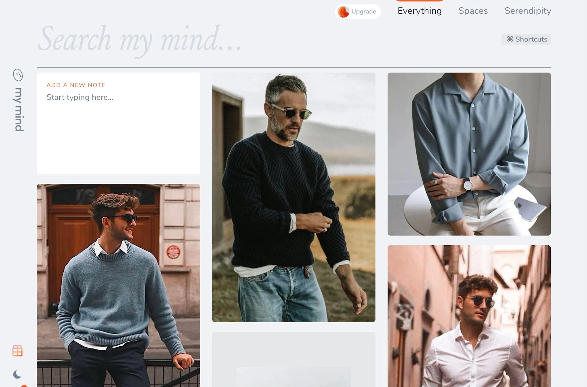 MyMind Notes App, Visual Notes