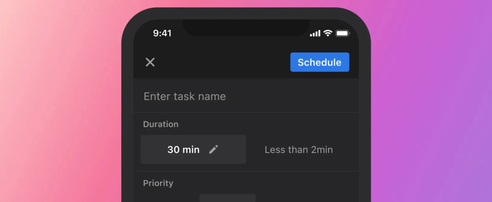 Motion Task Management - Mobile App