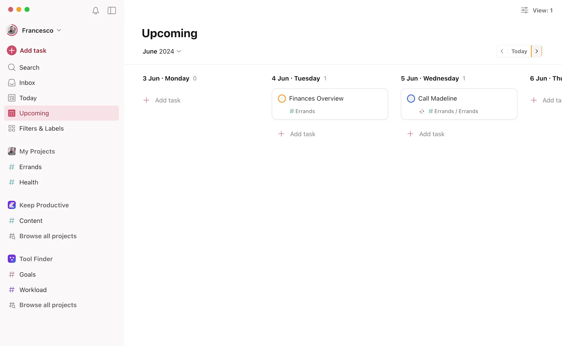 Todoist To-Do List App