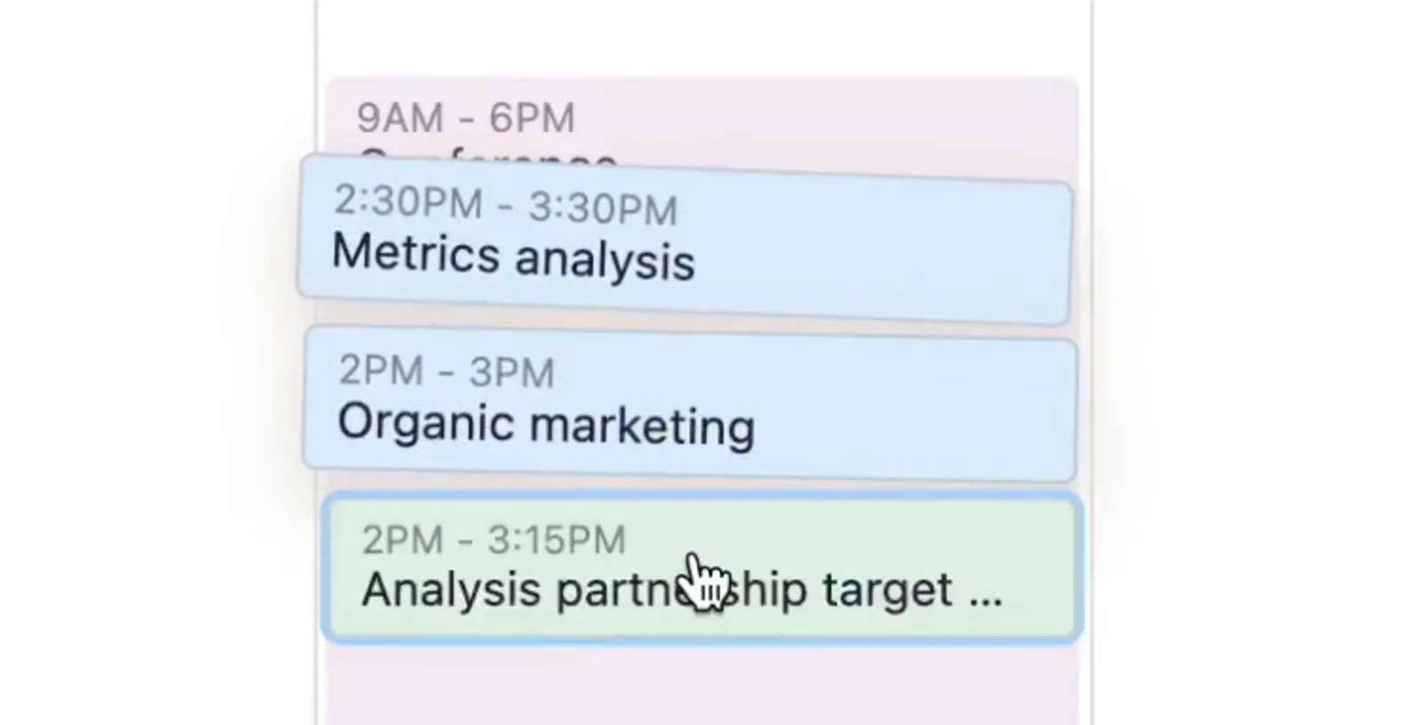 HEY Calendar Events Open