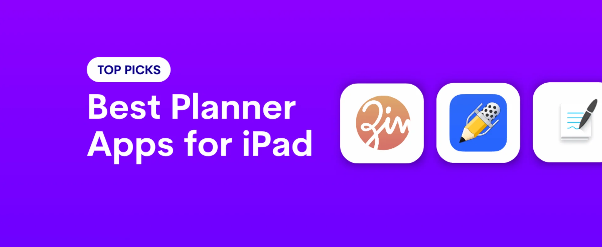 Best Planner Apps for iPad