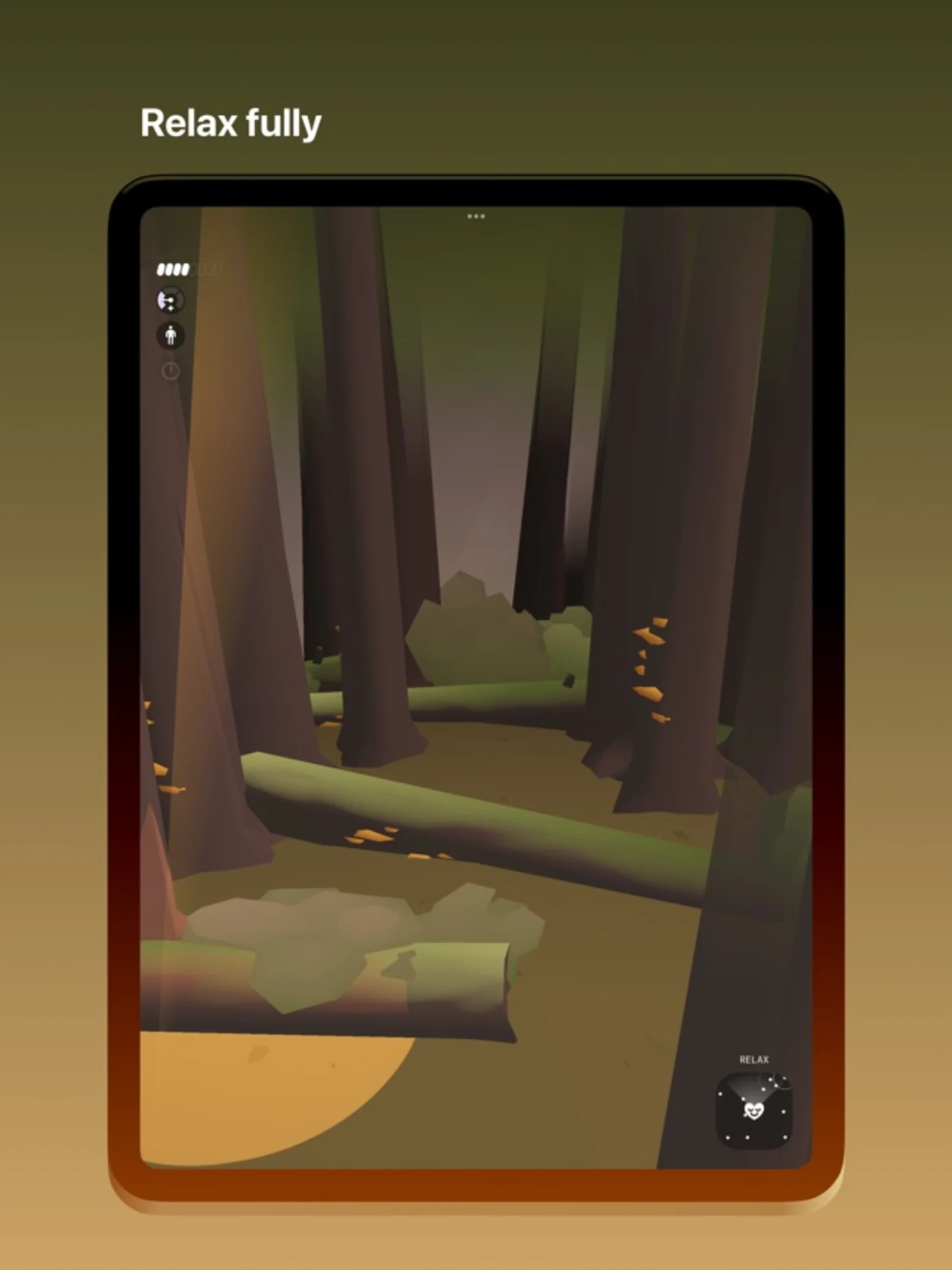 Vibes music for relaxation that changes with your mood and activity.