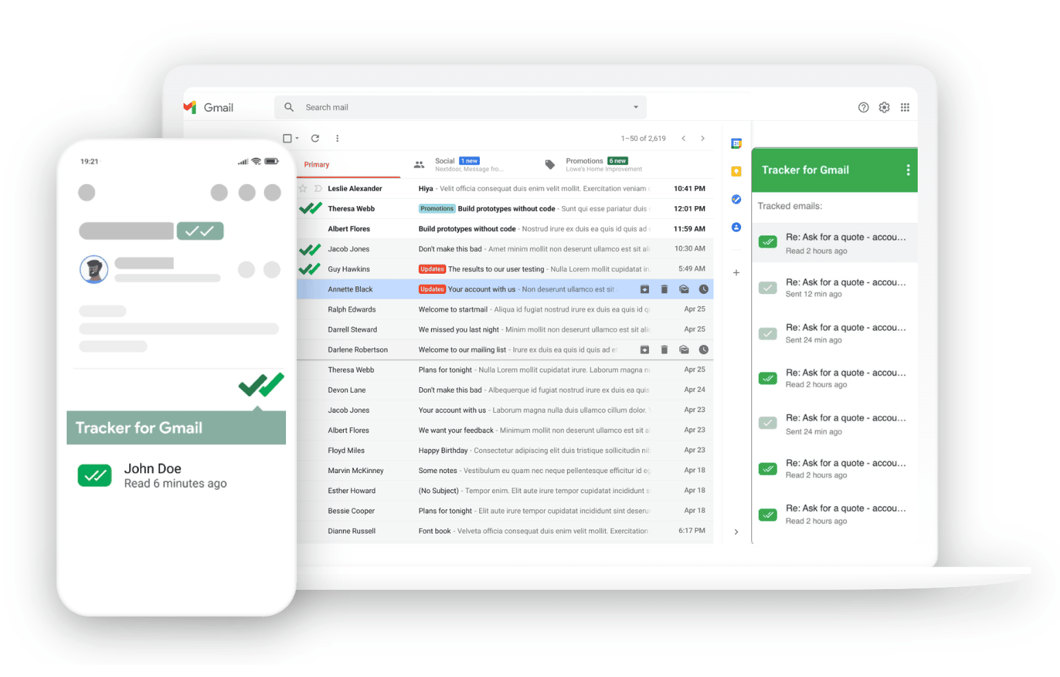 Mail Track for Gmail