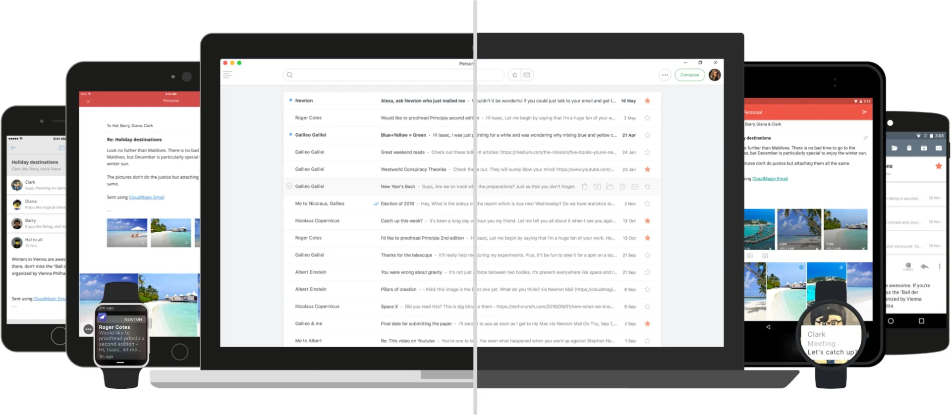 Newton Mail for super fast and reliable emailing for business communication.