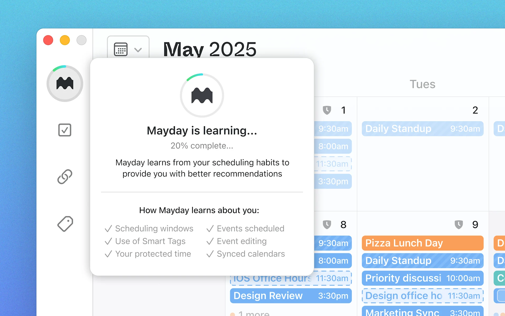 Mayday Calendar Acquired Mayday Calendar Acquired