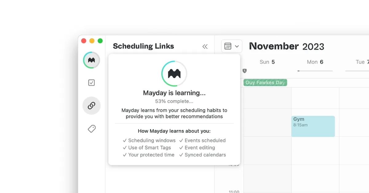 Mayday Calendar AI launches