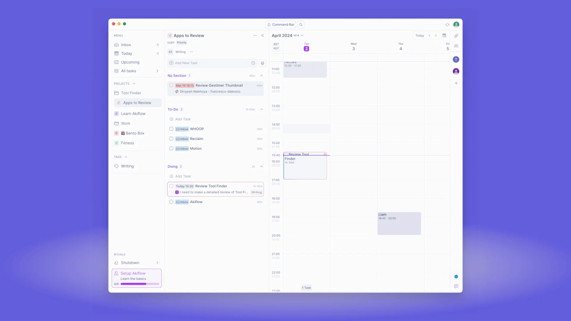 Akiflow - Project Management