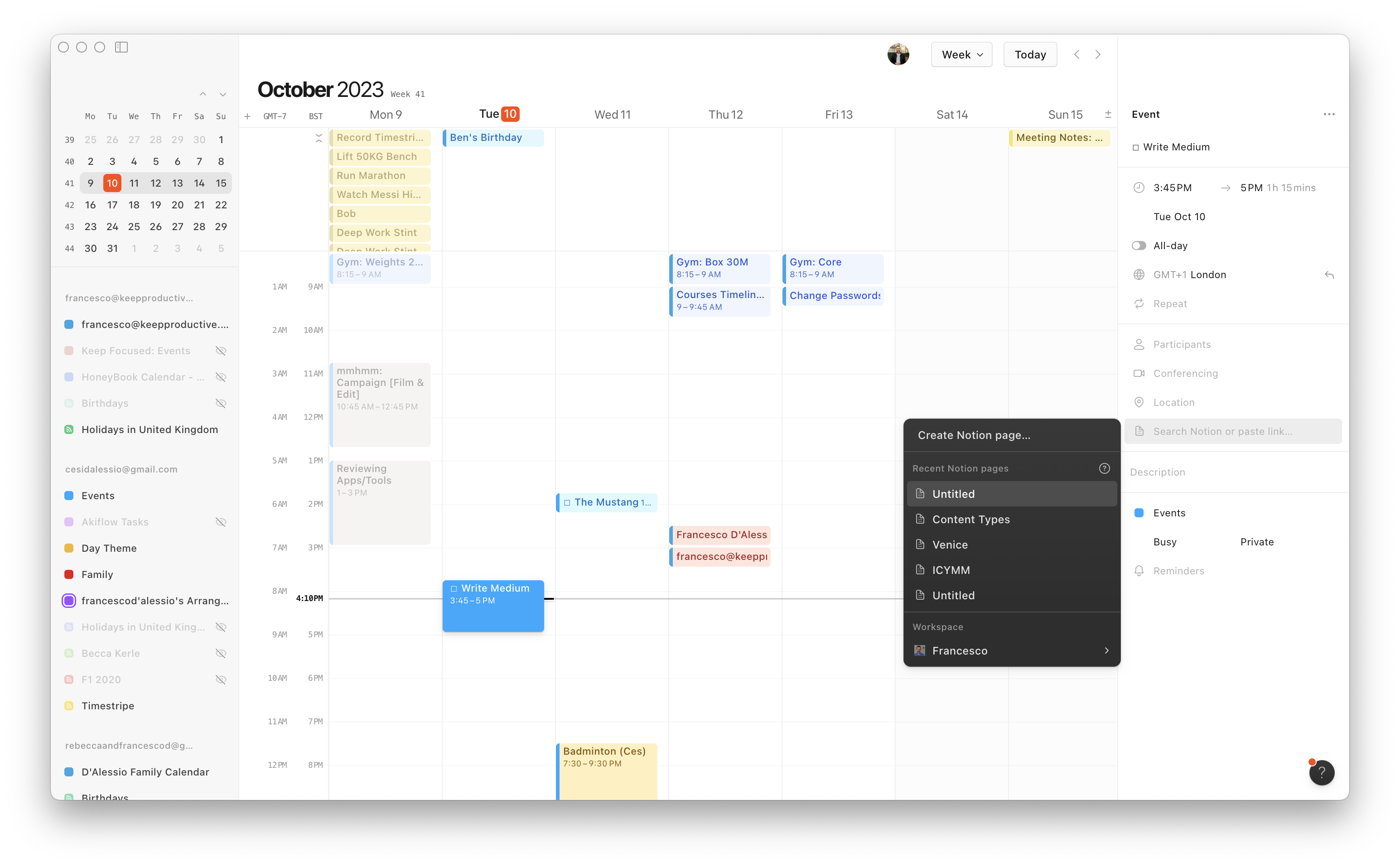 Love Notion but want a pretty Calendar?