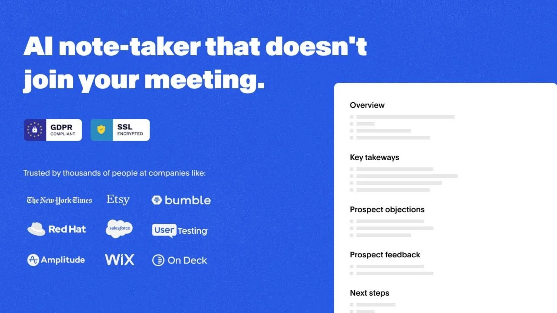 Bluedot AI tool