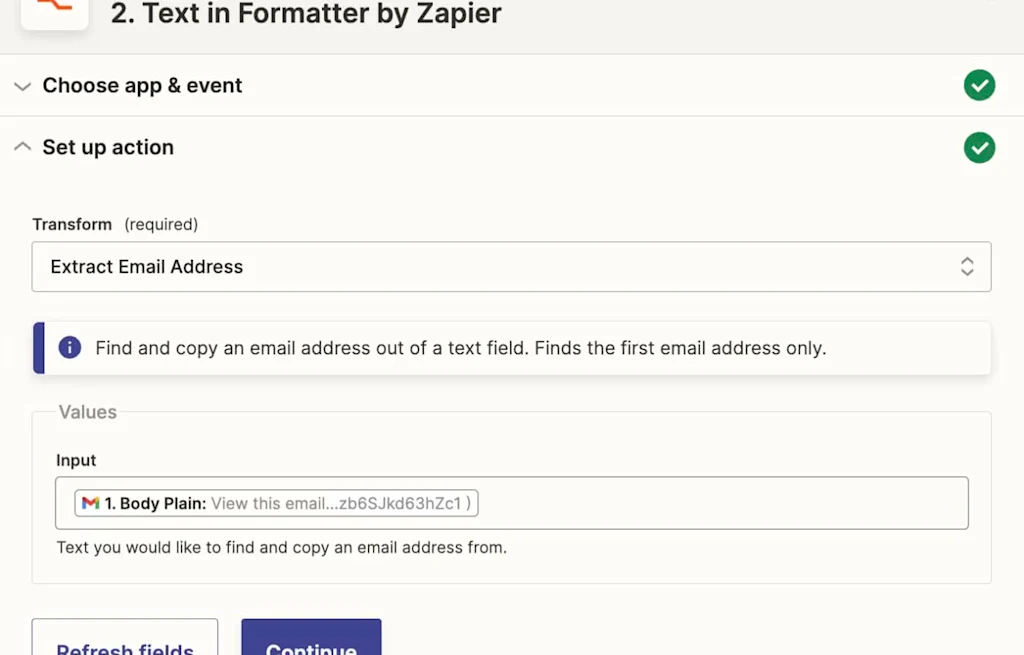 Formatter for Zapier