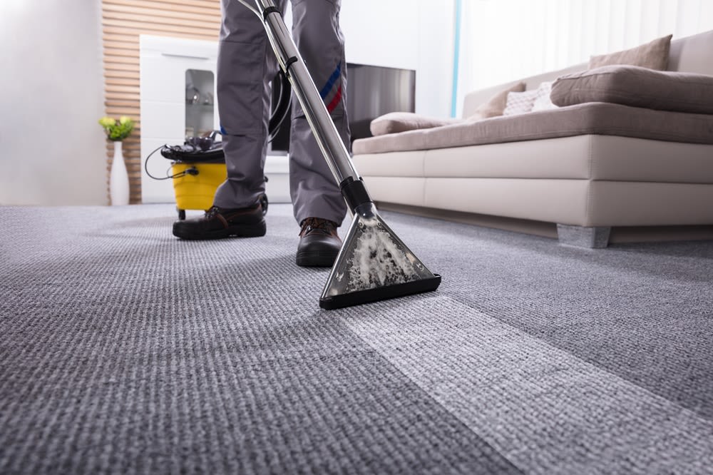 A carpet cleaner