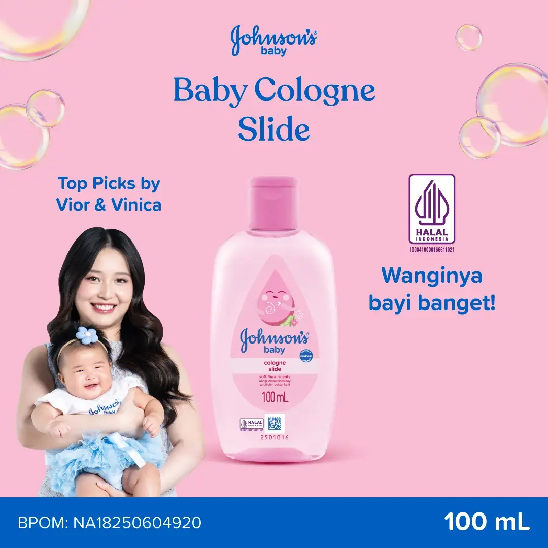 JOHNSON'S Slide Baby Cologne
