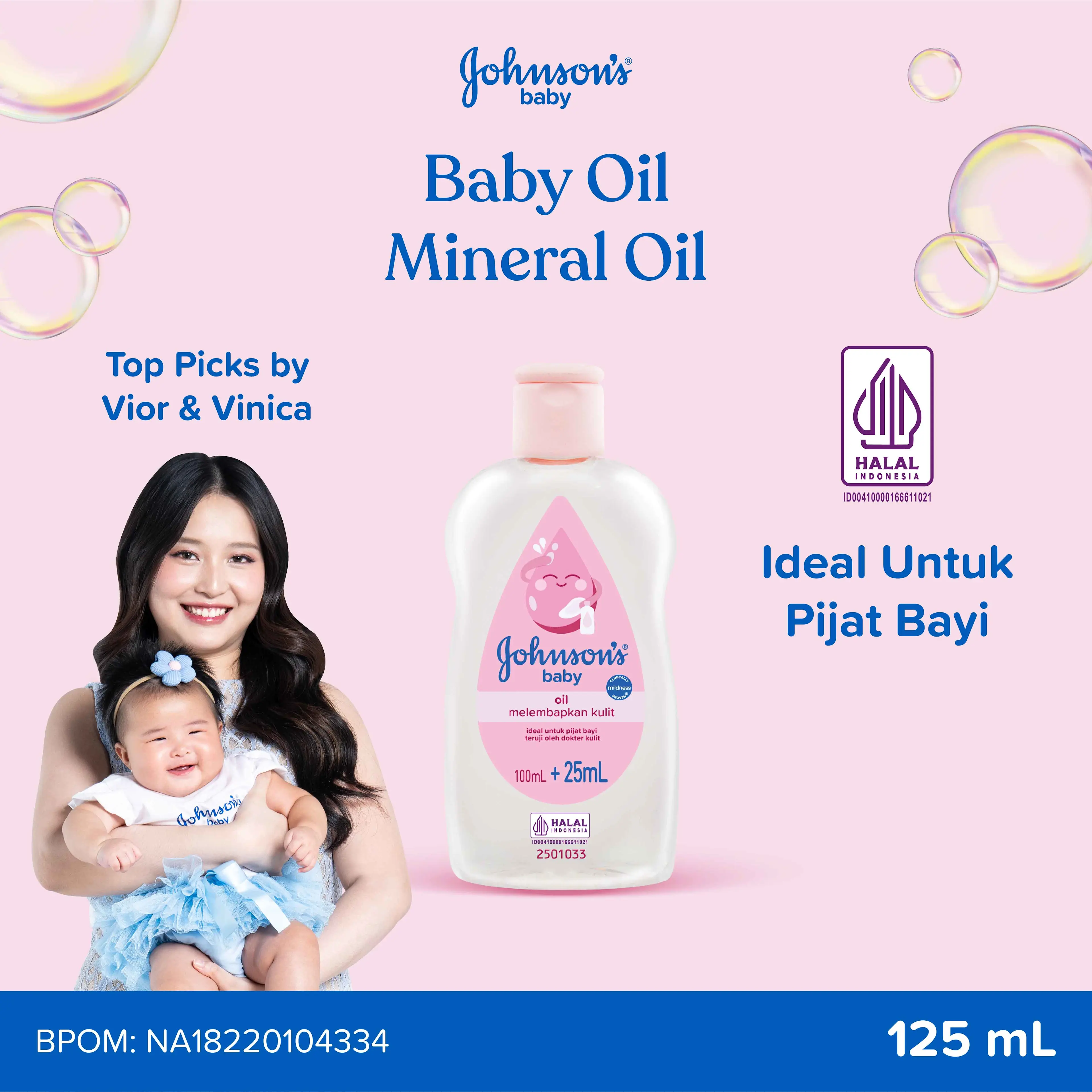 JOHNSON'S® Baby Oil image 1