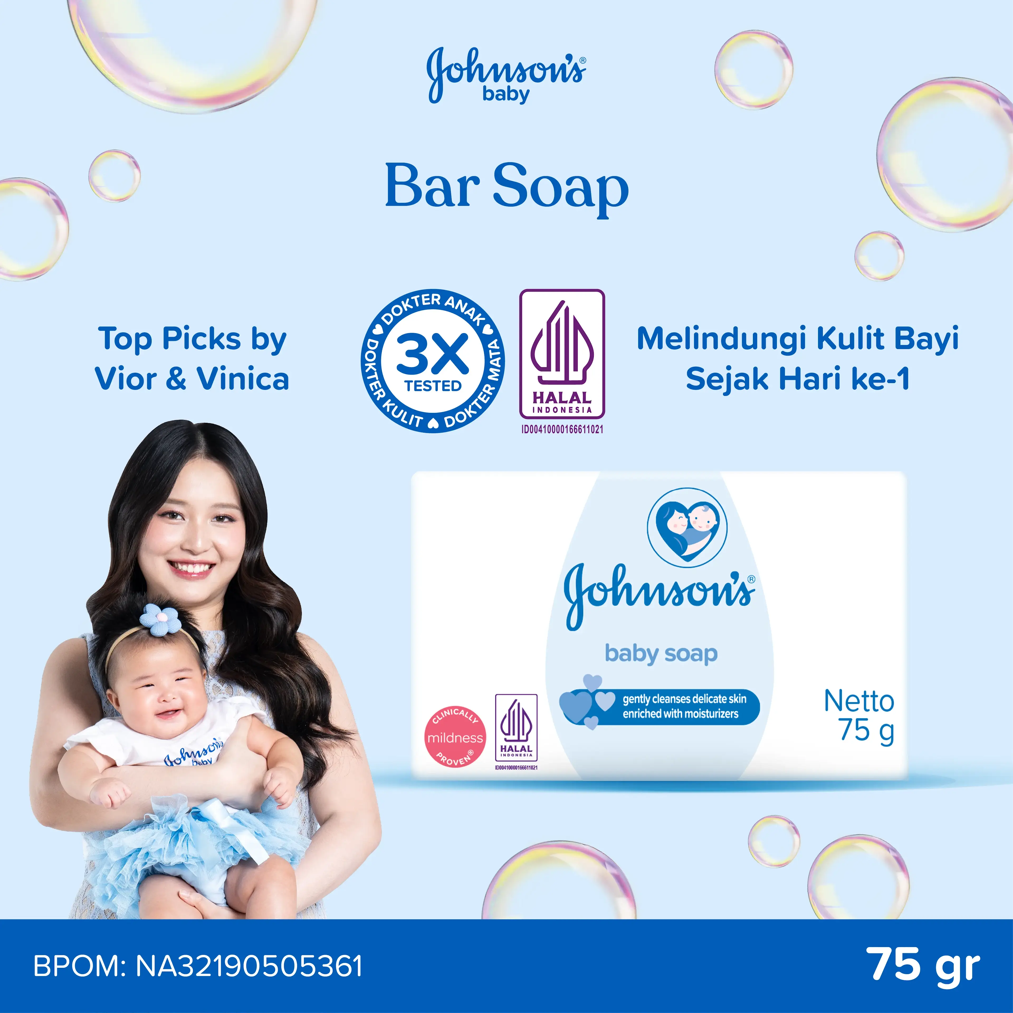 JOHNSON'S® Baby Soap image 1