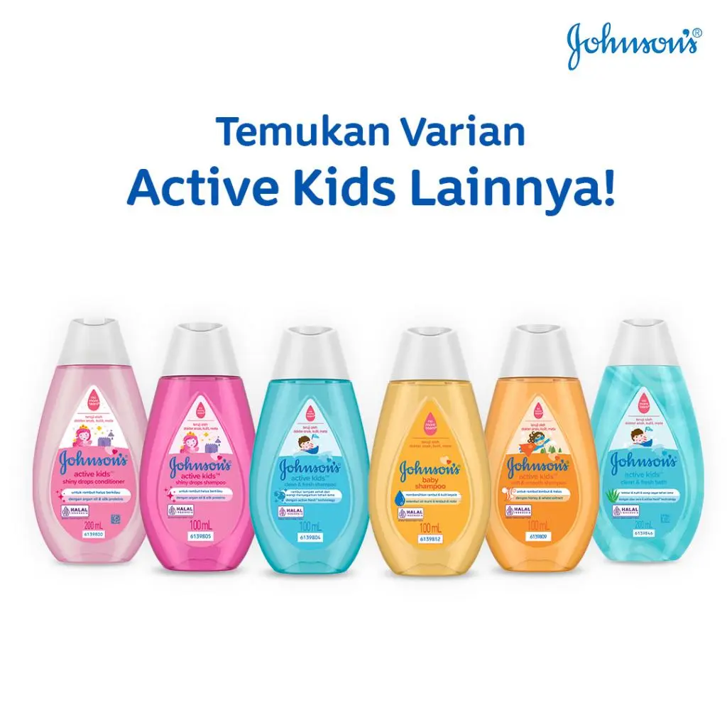 JOHNSON'S® Active Kids™ Clean & Fresh Shampoo image 5