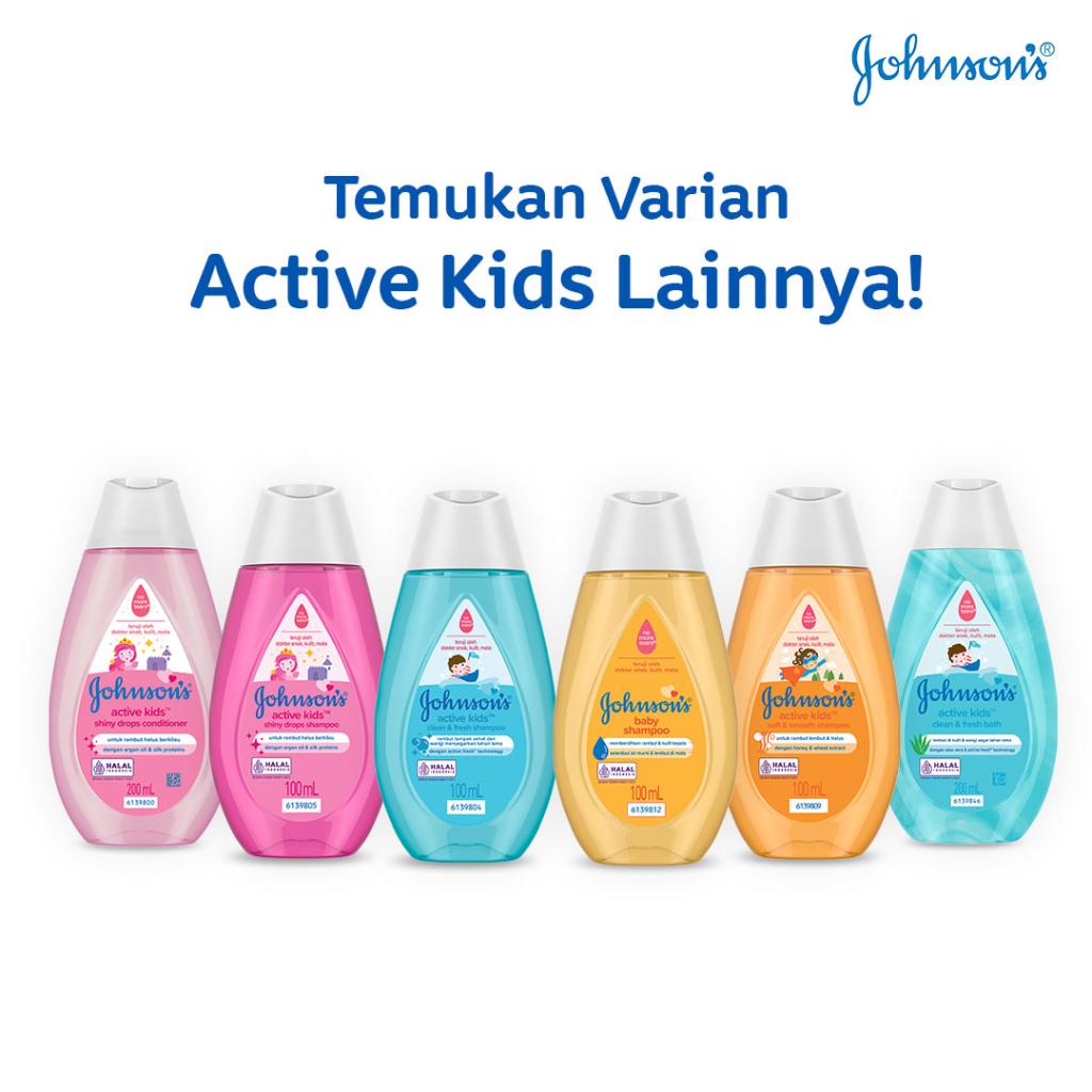 JOHNSON'S Active Kids™ Soft & Smooth Shampoo image 5