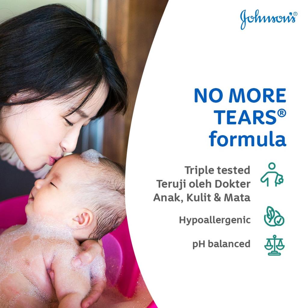 JOHNSON'S® Milk + Rice hair & body baby bath image 4