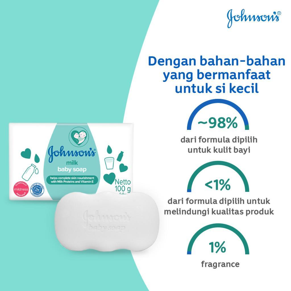 JOHNSON'S®  Baby Milk Soap image 3