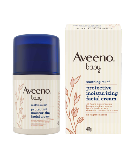 AVEENO® BABY Soothing Relief Protective Moisturizing Facial Cream 48g ...