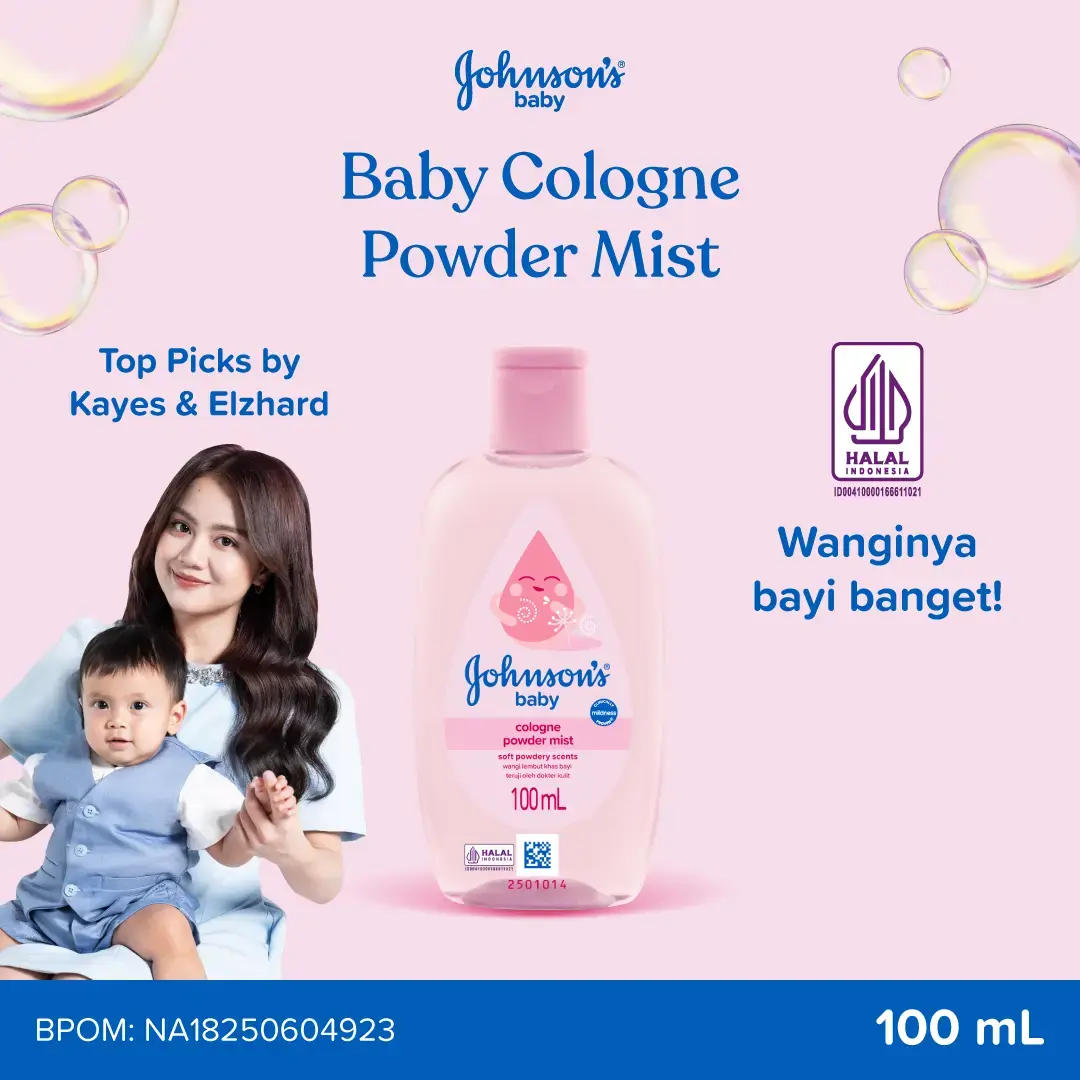 JOHNSON'S Powder Mist Baby Cologne