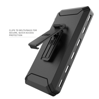 UAG Trooper Galaxy S26 Ultra Case with Holster Galaxy S26 Ultra in Black Case + Black Holster