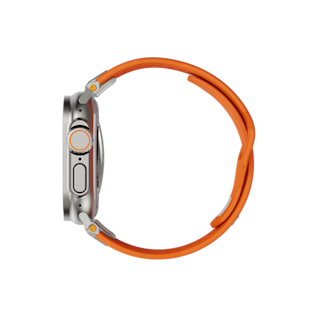 UAG Monarch Strap for Apple Watch Ultra 3, Ultra 2, Ultra Apple Watch Ultra 3/Ultra 2/Ultra case in Orange/Titanium