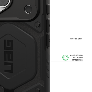 UAG Pathfinder iPhone 18 Pro Case iPhone 18 Pro in Black detail view