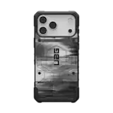 Funda Pathfinder con MagSafe para Apple iPhone - Glitch - Gris