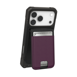 UAG Metropolis Vegan Leather MagSafe Wallet Wallets case in PU Deep Purple Synth