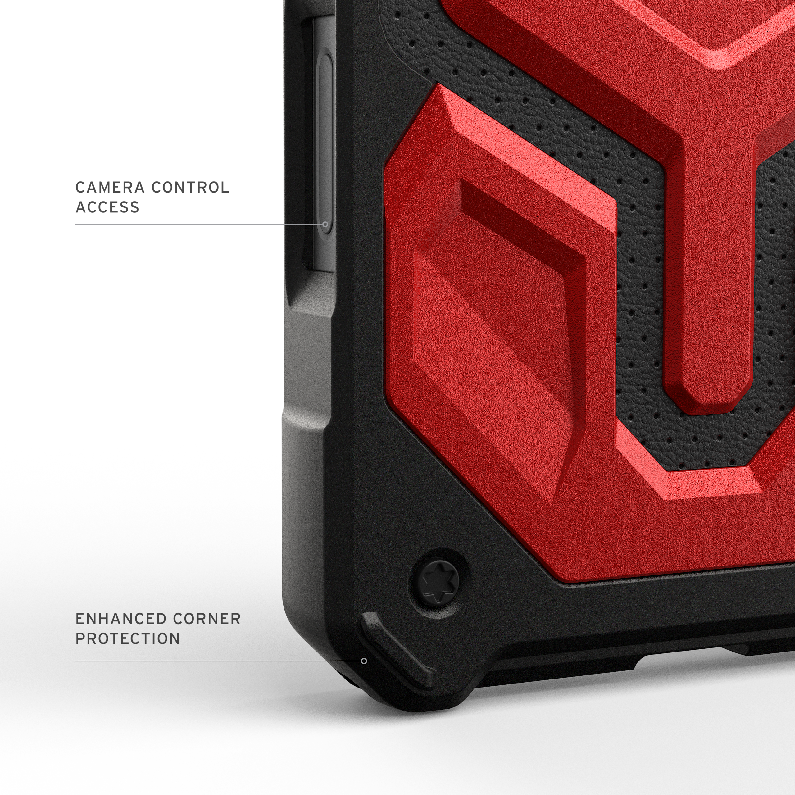 UAG iPhoneハードケース レッド/ブラック　iPhone17promax UAG iPhone 17 Pro Max Case with MagSafe, 25ft Drop Protection